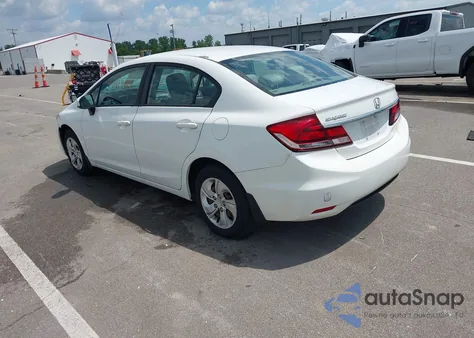 2014 Honda Civic Lx из США, поврежденный, VIN 19XFB2F53EE028120